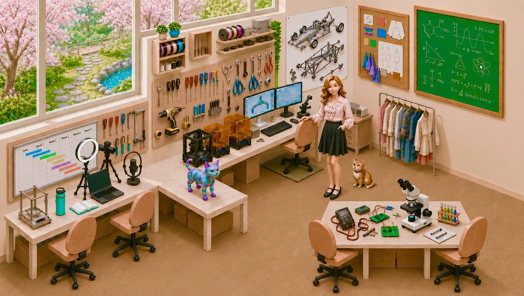 Ashley's illustrated engineering and design studio